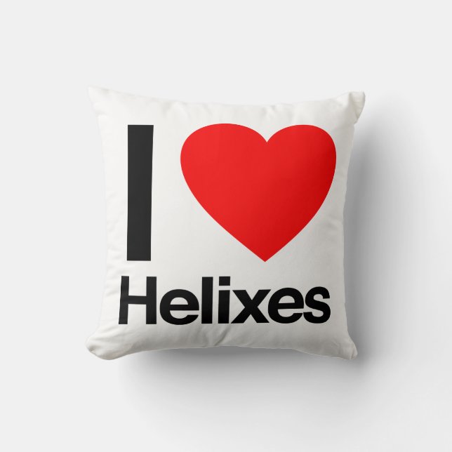 i love helixes cushion (Front)