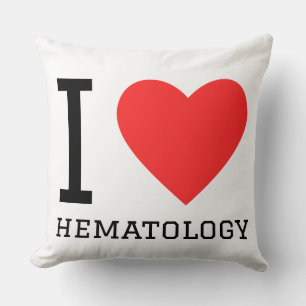 I love hematology cushion