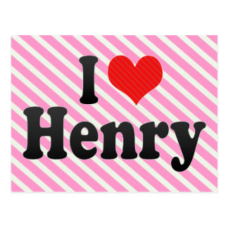 I Love Henry Postcards, I Love Henry Postcard Templates - Zazzle UK