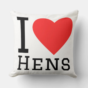 I love hens cushion