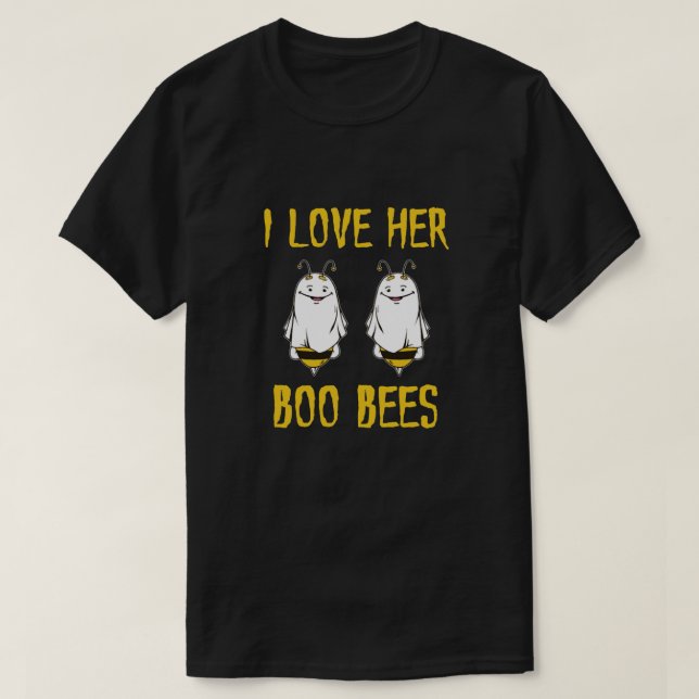 I love her boo bees Classic  T-Shirt (Design Front)