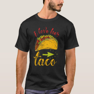 I Love Her Taco Matching Couple Cinco De Mayo T-Shirt