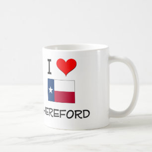 I Love Hereford Texas Coffee Mug