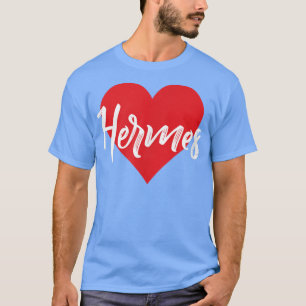 I Love Hermes First Name Tshirt I Heart Named