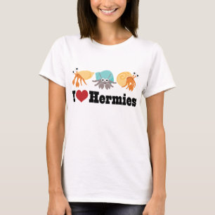 I Love Hermit Crabs T-Shirt