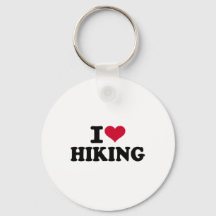 I Love Hiking 1 Key Ring