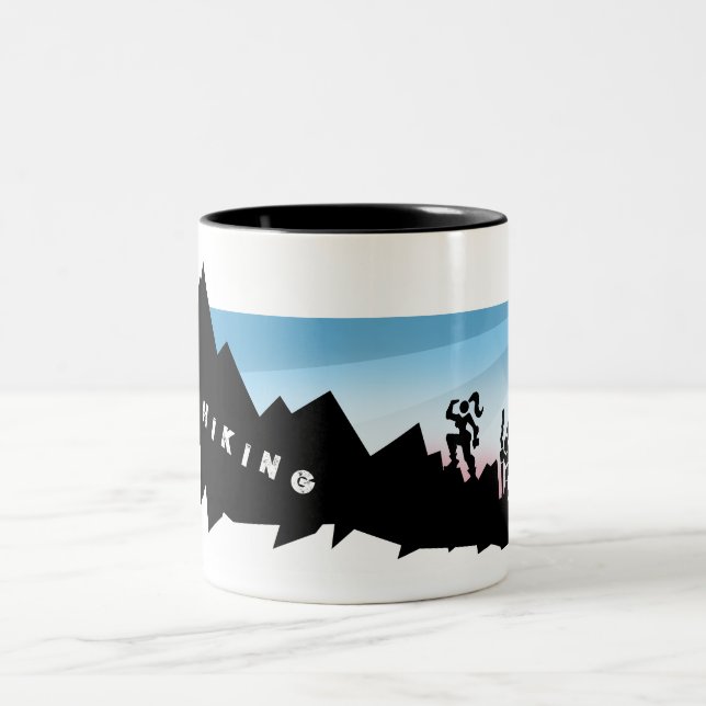 I love hiking mug (Center)