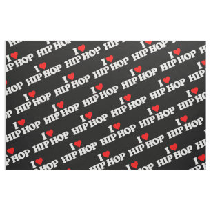 I LOVE HIP HOP FABRIC