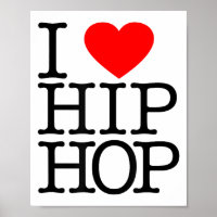 I Love Hip Hop (Heart) - Rap and Hip Hop Fan