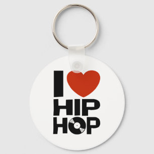 I Love Hip Hop Key Ring