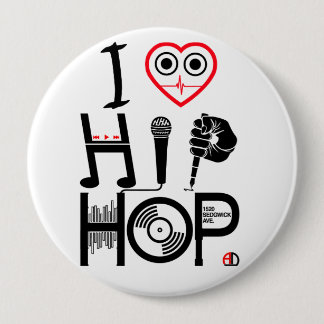 I Love Hip-Hop - Music Design, Badge