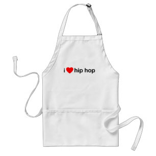 I Love Hip Hop Standard Apron