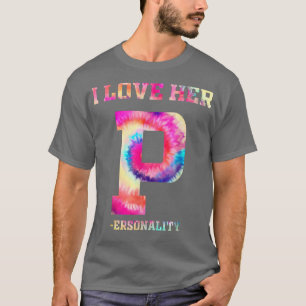 i love his d dedication i love her p personality m T-Shirt