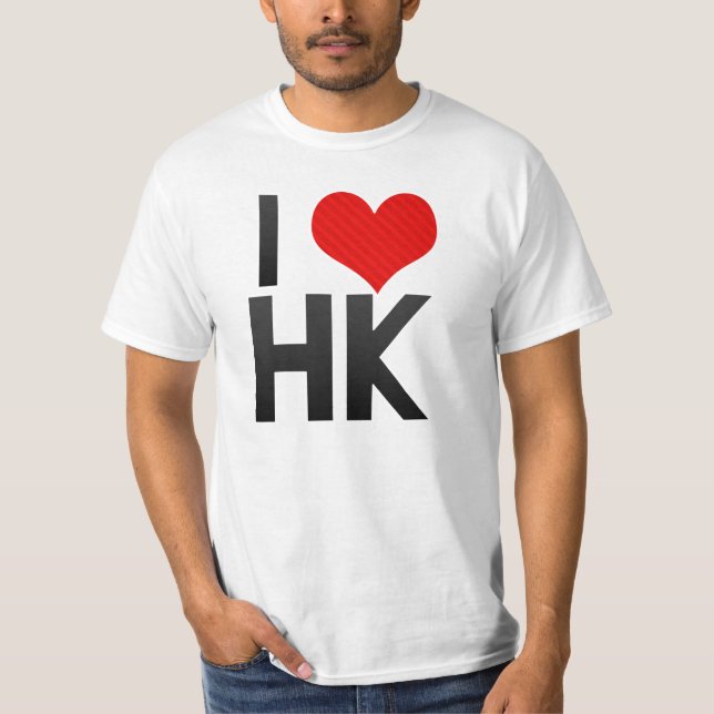 I Love HK T-Shirt (Front)