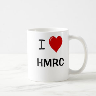 I Love HMRC - I Heart HMRC - For UK Tax Lovers! Coffee Mug
