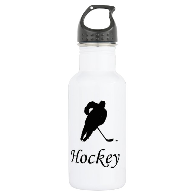 I Love Hockey 532 Ml Water Bottle (Front)