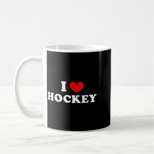 I Love Hockey I Heart Hockey Coffee Mug