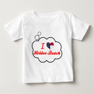 I Love Holden Beach, North Carolina Baby T-Shirt