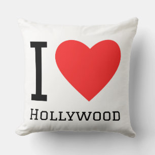I love Hollywood Cushion