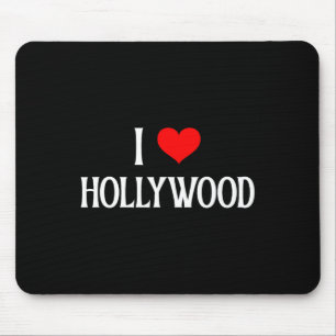 I Love Hollywood I Heart Hollywood Holiday Travel Mouse Mat