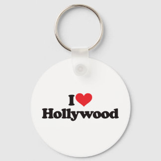 I Love Hollywood Key Ring