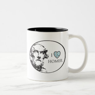 I Love Homer Mug