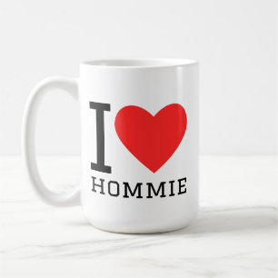 I love hommies coffee mug
