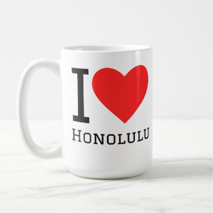 I love Honolulu Coffee Mug