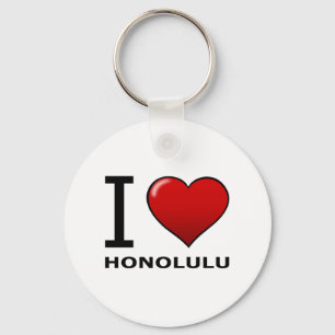 I LOVE HONOLULU,HI - HAWAII KEY RING