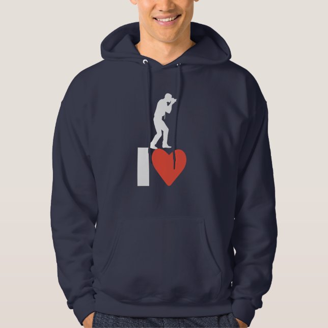 I Love Hoodie (Front)