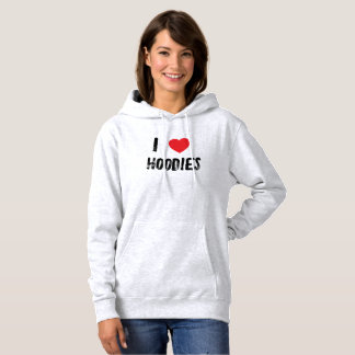 I Love Hoodies T-Shirt