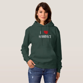 I Love Hoodies T-Shirt