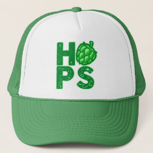I Love Hops In Craft Beer Trucker Hat