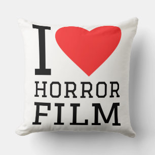 I love horror film cushion