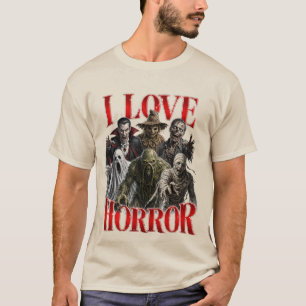 I Love Horror T-Shirt