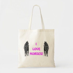 I Love Horses! Book Bag