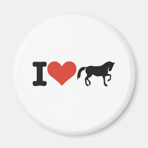 I love Horses Magnet
