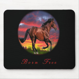 I love Horses Mouse Mat