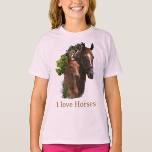 I love Horses T-Shirt
