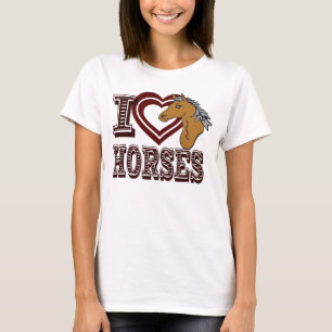 I love Horses T-Shirt