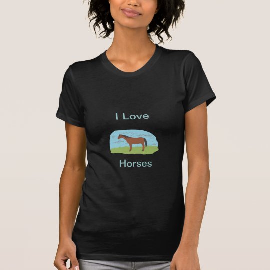 I Love Horses T-Shirt