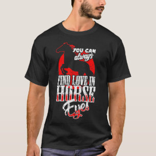 I Love Horses  T-Shirt