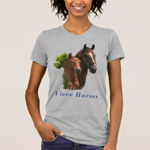 I love Horses T-Shirt