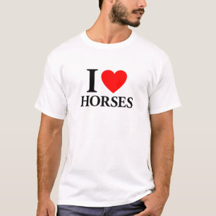 I Love Horses T-Shirt