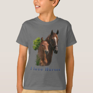 I love horses t-shirts