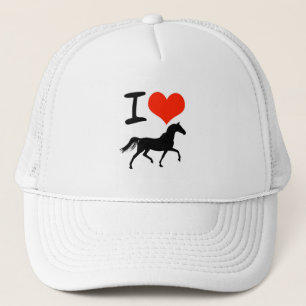 I Love Horses Trucker Hat