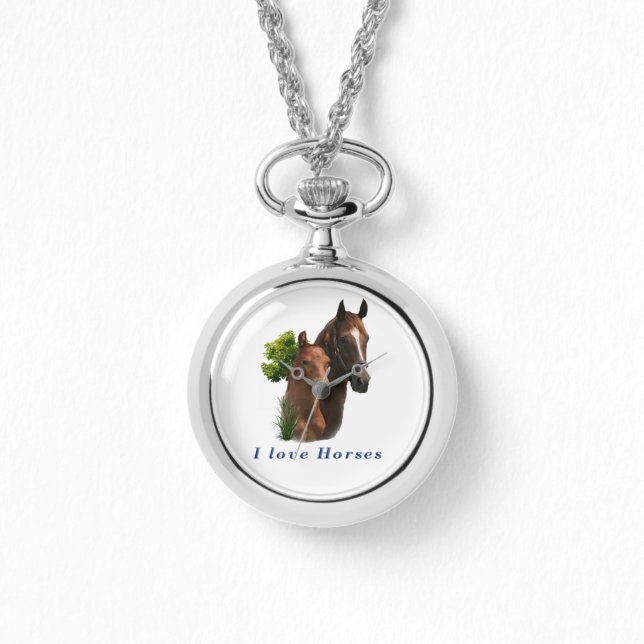 I love Horses Watch (Front)