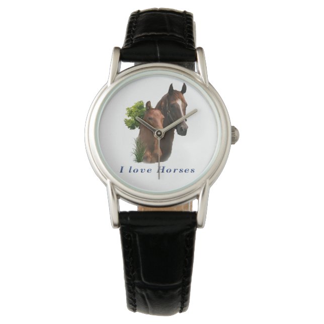 I love Horses Watch (Front)
