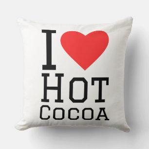 I love hot cocoa cushion