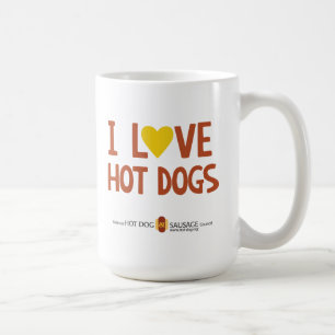 I love Hot Dogs 4 Coffee Mug